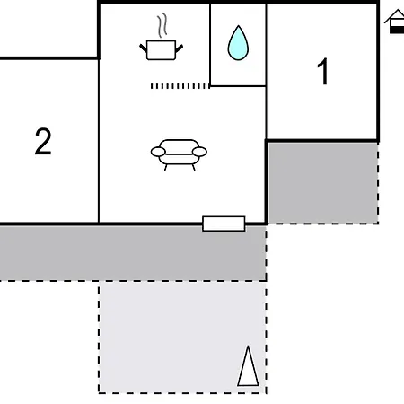 2 Bedroom Amazing In Kolavici Apartmán *